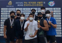 충북도청 카누팀, 전국선수권대회서 