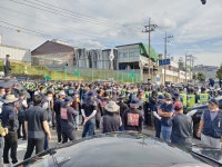 세종서 파리바게뜨 파업 관련 화물연대 노조원 무더기 체포, 청주서 2명 고발