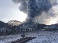 당진 순성면 인근 돈사에서 대형화재 발생