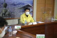 청주 청원구청장, 현안업무 보고회