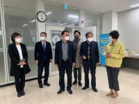 청주시의회 복지교육위원회, 흥덕보건소 방문