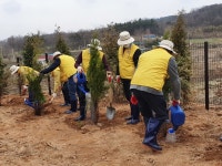한돈자조금, 당진에서 아름다운 한돈농장 가꾸기 캠페인 식목행사 가져