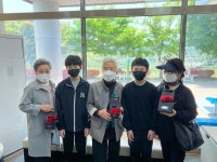보령 미산초, 할아버지, 할머니! 건강하세요
