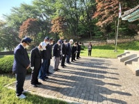 충남서부보훈지청, 홍성읍 충령사서 호국영령위한 참배
