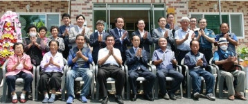 충주, 수안보면 상촌경로당 준공..주민 화합 공간 활용
