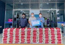 동아환경개발(주), 350만원 상당 백미 100포 기탁