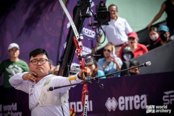 청주시청 김우진, 2022 현대양궁월드컵 파이널 금메달