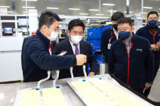 김창규 제천시장, 제천 산단 입주 인팩이피엠, 씨알푸드 기업방문