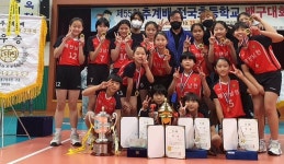 제천 남천초, 55회 추계배 전국초등학교 배구대회 우승