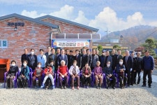 옥천군 군서면, 평곡리 곡촌경로당 오픈