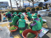 부여 구룡면 새마을회, 사랑의 김장나눔 행사 가져