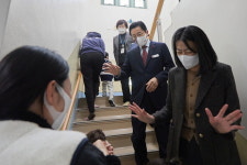 박경귀 아산시장, 아산시 장애전문용화어린이집 현장 방문