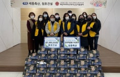 제천카리타스재가노인지원센터, 취약계층 독거노인 위한 나눔행사 실시