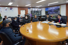 박경귀 아산시장, 2023년 세 번째 아산형통 온양1동 싸전 부지 등 논의
