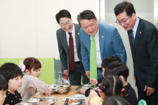 도단위 최고 수준 식품비로 질 높은 충북 무상급식 실시