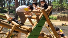솔밭 모험의 숲으로 놀러 오세요