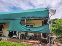 청산면 맞춤형복지팀, 주택 화재 피해 가구 집수리 지원