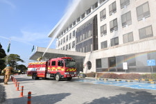 음성군, 각본 없는 합동 소방훈련 시행