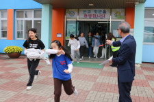 당진교육지원청, 송악초 복합재난 대피훈련 실시 참관