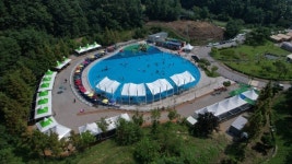 부여군, 굿뜨래웰빙마을 야외 물놀이장 개장