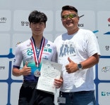 음성군청 자전거팀 이수현 선수, KBS 양양 전국사이클선수권대회 입상