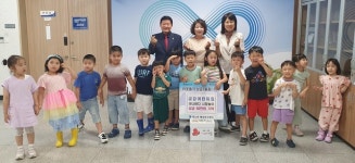금강어린이집, 대소면에 이웃돕기 성금 기탁
