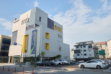 박경귀 아산시장, 배방 월천도서관 현장 방문