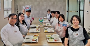NH농협 단양군지부, 쌀 소비 촉진 위생 앞치마 제작 배부