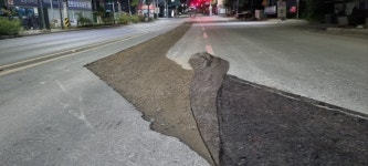 제천 의림대로 전선지중화 사업, 시공사 편의 공사로 주민 불편 호소