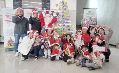 코아키즈어린이집, '희망 돼지저금통 大♡소원 트리' 참여