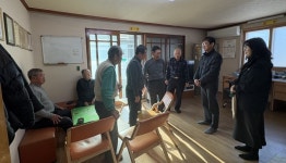 따뜻한 겨울 준비하는 호암직동, 경로당 안전 확인