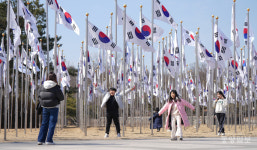 독립기념관을 찾은 시민들