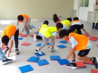 부여 용당초, 우리 함께 걷쥬…작은 체육대회 진행