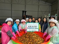 아산시 시설오이연구회, 아산맑은 오이 300kg 소외계층에 전달