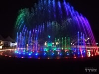 부여군,  6~9월 구드래 조각공원 분수시설 본격 가동