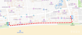 보령시, 대천해수욕장 관광객의 안전한 보행환경 조성을 위한 차 없는 거리 운영