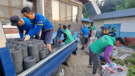 세도면 새마을협의회, 사랑의 연탄 나눔 실천