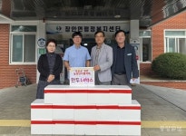 보은 장안농공단지협의회, 장안면 경로당에 만두 전달