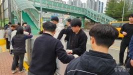 당진 탑동초, 반복되는 침수 피해 대비 차수막 설치·훈련