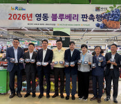 영동군농협조합공동사업법인, 농산물 블루베리 판촉행사