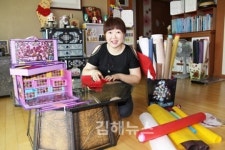 모셔놓는 한지공예? 실생활에 쓰여야죠