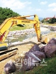 율하천 보라석 안쓴다 약속 뒤집고 재추진
