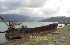 낙동강 폐주물선 10년째 방치