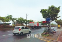 장유 하봉마을 어르신들 가까운 횡단보도 설치해달라