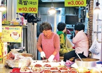 고객·상인 누구나 이모, 언니… 밝은 분위기에 넘쳐나는 단골 발걸음