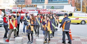 김해서부소방서-진례면 의용소방대, 겨울철 화재예방 캠페인 실시