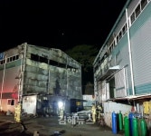 김해 생림면 철골 제조공장 화재... 1500만 원 피해