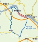 20㎞ 돌아가던 생림 도요~상동 여차 임도로 잇는다