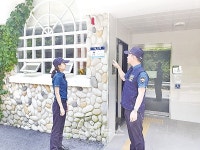 김해서부경찰서, 여성 공중화장실 비상벨 작동 점검