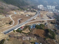 석동-소사 간 도로 개통 임박… 4월 임시개통 예정